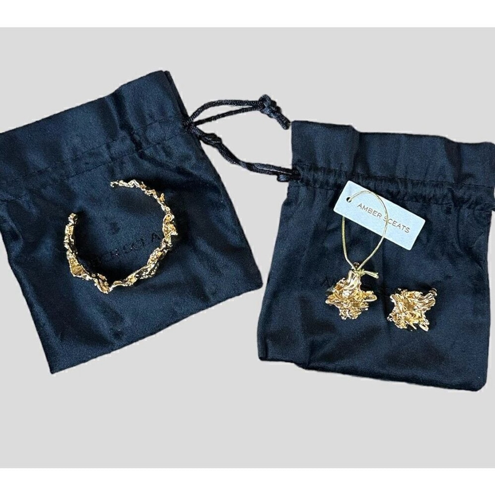Amber Sceats Reese Earrings and Emery Bracelets